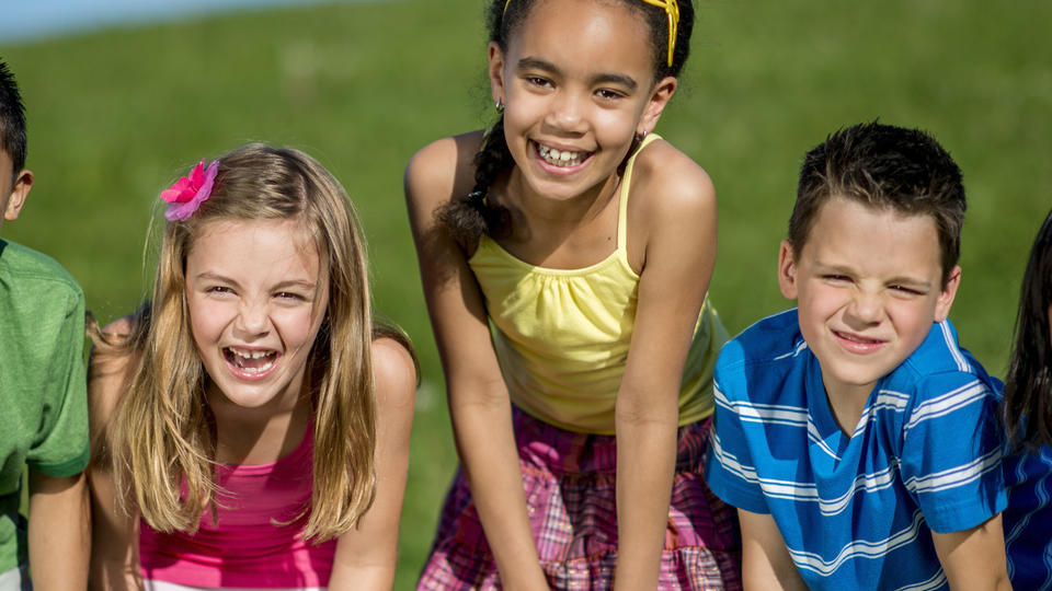 Children smiling